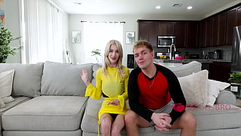 Preview 1 of Handycap Girls Porn - Live Streaming Tiny Step Sis First Anal Creaming - Emma Rosie