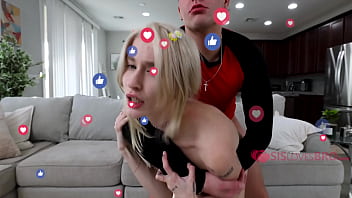 Preview 4 of Handycap Girls Porn - Live Streaming Tiny Step Sis First Anal Creaming - Emma Rosie