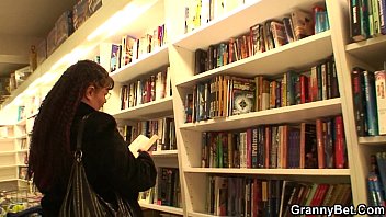 Preview 1 of In Acters Sax Hot One Minet - He picks up busty bookworm bitch for play