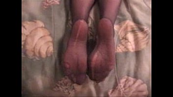 Preview 2 of Namitha Sex Photo - masturbating and cumming on nylon soles