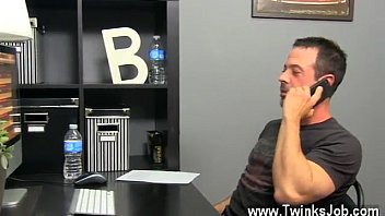 Preview 1 of Mon Fuck Son Rape - Hot gay sex Mike trusses up and blindfolds the youthful Spaniard