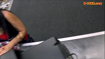Preview 1 of Hong Xxx Hd - Pervert pawnkeeper fucking a hot Cuban chick in the pawnshop