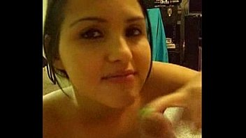 Preview 1 of Petit Juan - Big tit brunette gives a POV blowjob to a big cock