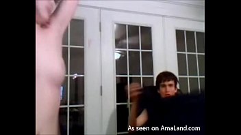 Preview 4 of Brother Seater Xnxx - teens stripping in front of webcam