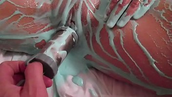 Preview 3 of Imo Sex Vedio Pak - Oily wife gets messy and fucked