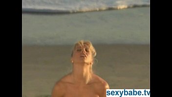 Preview 4 of Sex Big Japan - Big tit blonde nude at the beach