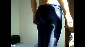Preview 4 of Kaitlyn Siragusa - shorts lycra shiny