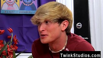 Preview 1 of Stepmom Strapon Fuck Son - Gay fuck Lucas gets caught playing with legos by Gabriel,  who