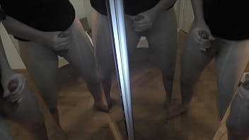 Preview 2 of Using Gandam - One man - 6 cocks - mirror cumshot