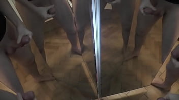 Preview 3 of Using Gandam - One man - 6 cocks - mirror cumshot