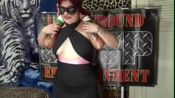 Preview 1 of Naughty America Boobs Suck - LUCHA BABE IN FULL NELSON CHALLENGE  WRESTLING HOLD MATCH