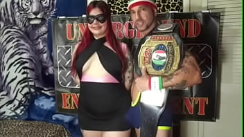 Preview 3 of Www Bangale Xxx - LUCHA BABE VS PORN STAR CHAMPION KING of INTERGENDER SPORTS