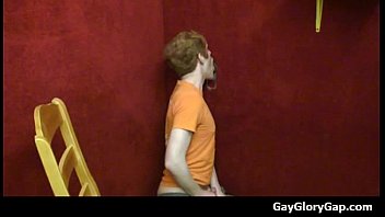 Preview 1 of Ltalain Porn - Gloryholes and Handjobs - Gay wet blowjobs through a hole 16