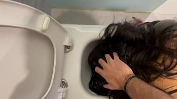 Preview 3 of Pakistani Mujra Dance Xxx - Piss After Rough Sex and Piss Drinking in the Toilet!
