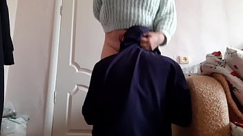 Preview 2 of Hairy Mom Xxx Video - For a gift,  my stepsister let me cum in her mouth
