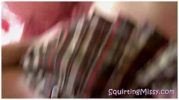 Preview 4 of English Mansion Slave Couple - Sandra Getting Her pussy To squirt