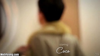 Preview 1 of Boumards Wafa - Short haired brunette,  Coco de Mal,  touching herself