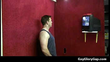 Preview 1 of Ebony Massage Straight - Gloryhole - Nasty gay dudes give and take wet handjobs 08