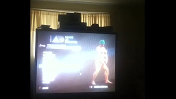 Preview 2 of Little Girl Spreading Pussy - Messing around in saints row 3