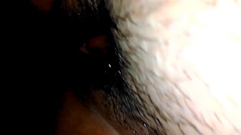 Preview 1 of Ebony Tranny Ridibg Dick - Mi esposa y su dildo