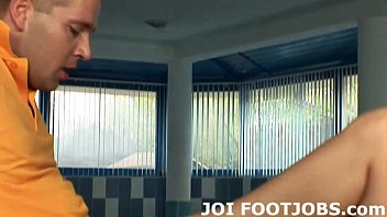 Preview 4 of Fashion Bus - Let me lube up my feet so I can give you a footjob