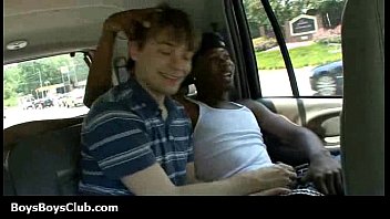 Preview 1 of My Wife Taxi - Muscular black dudes fuck gay white boys 15