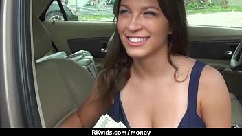 Preview 4 of Tarshu Porn - Sexy teen nails her butt on hard dick for cash 25