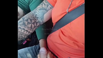 Preview 4 of Bus And Train Gangs Rap - FODI A LOIRA GOSTOSA DENTRO DO CARRO E O EX DELA FILMOU TUDO/ I FUCKED THE HOT BLONDE INSIDE THE CAR AND HER EX FILMED EVERYTHING