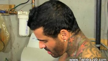 Preview 3 of Dating Cafe Freiburg - Twinks XXX Kyler is bound,  blindfolded and gagged with restrain