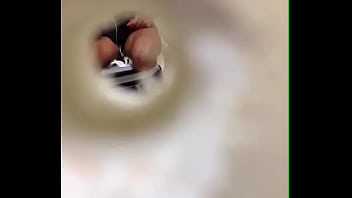 Preview 1 of Japanese Chubby And Sexy - Big dick in bathroom