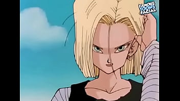 Preview 2 of Bokep Dog2 - DBZ Hentai Video Androide 18 x Vegeta