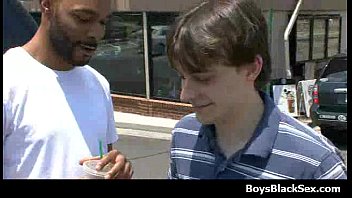 Preview 2 of Free Tube Small - White sexy twinks banged my black gay men 12