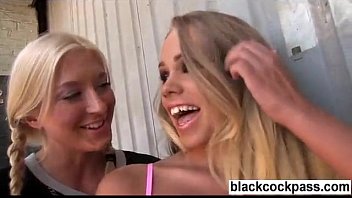 Preview 1 of Ehefick 25 - Big tit teen blonde and gang of black men