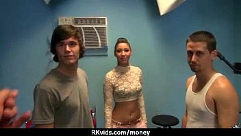 Preview 2 of Mom Licks My Pussy Video - Cute Teen Sucked and fucked for cash 9
