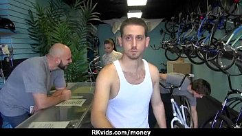 Preview 3 of Mom Licks My Pussy Video - Cute Teen Sucked and fucked for cash 9