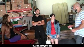 Preview 1 of Take Money Xxx Sax Video - Cute Teen Sucked and fucked for cash 26