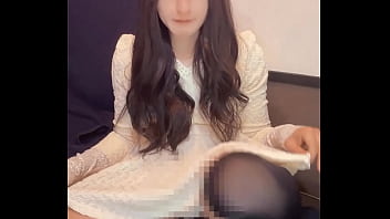 Preview 1 of Sane Lion Xx Videos - ミニワンピースを着た清楚系女装が静かにオナニーする動画