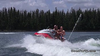 Preview 2 of Rodney Moore Excresise - Amateur teens at orgy fucking party boat