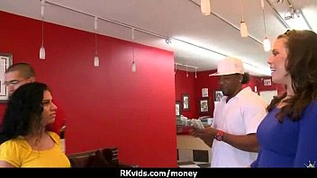 Preview 2 of Wol D Sex - Tight teen fucks a man in front of the camera for cash 2