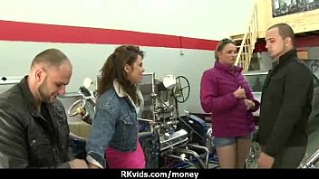 Preview 2 of Bcnpkefod - Tight teen fucks a man in front of the camera for cash 12