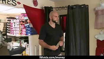 Preview 3 of Sester Sex Brother - Tight teen fucks a man in front of the camera for cash 26