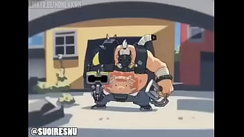 Preview 1 of Skyy Black Black Throat Bangers - Suoiresnu Overwatch | LakrisHub