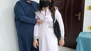Preview 1 of Matura Italiana Con Hans Rolly - Desi Pakistani School Girl Fucked By Her Stepfather