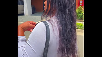 Preview 1 of Anty Sex Kannada Hd - Desconocida tetona le ofrezco dinero para follar y acepta ,  y le rellenan la boquita de semen