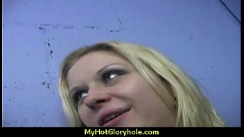 Preview 3 of Mom And Son Xxx Video Sher Bed - Ebony teen shows off her blowjob skills at gloryhole 21