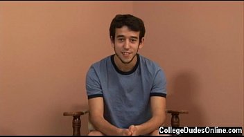 Preview 2 of Lets Play Tube - Gay movie Josh tells us a lil&#039_ bit about himself,  then slowly