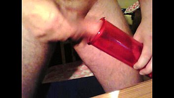 Preview 2 of Electric Cumshot - my cock in and after vacuum pump