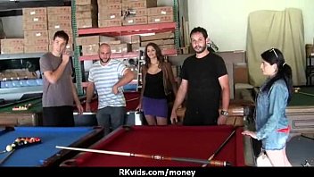 Preview 4 of Under Teens Year Fuck Grandpa - Sexy exhibitionist GFs are paid cash for some public fucking 23