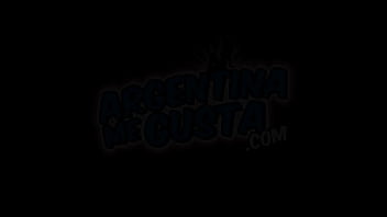 Preview 4 of Exnovia Arantxa Espaola - Round Booty Latina Teen! Thong and Short Jeans. Perfect Tits