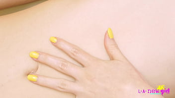 Preview 2 of Sikwaf Ganas - Charming brunette model naked close-up